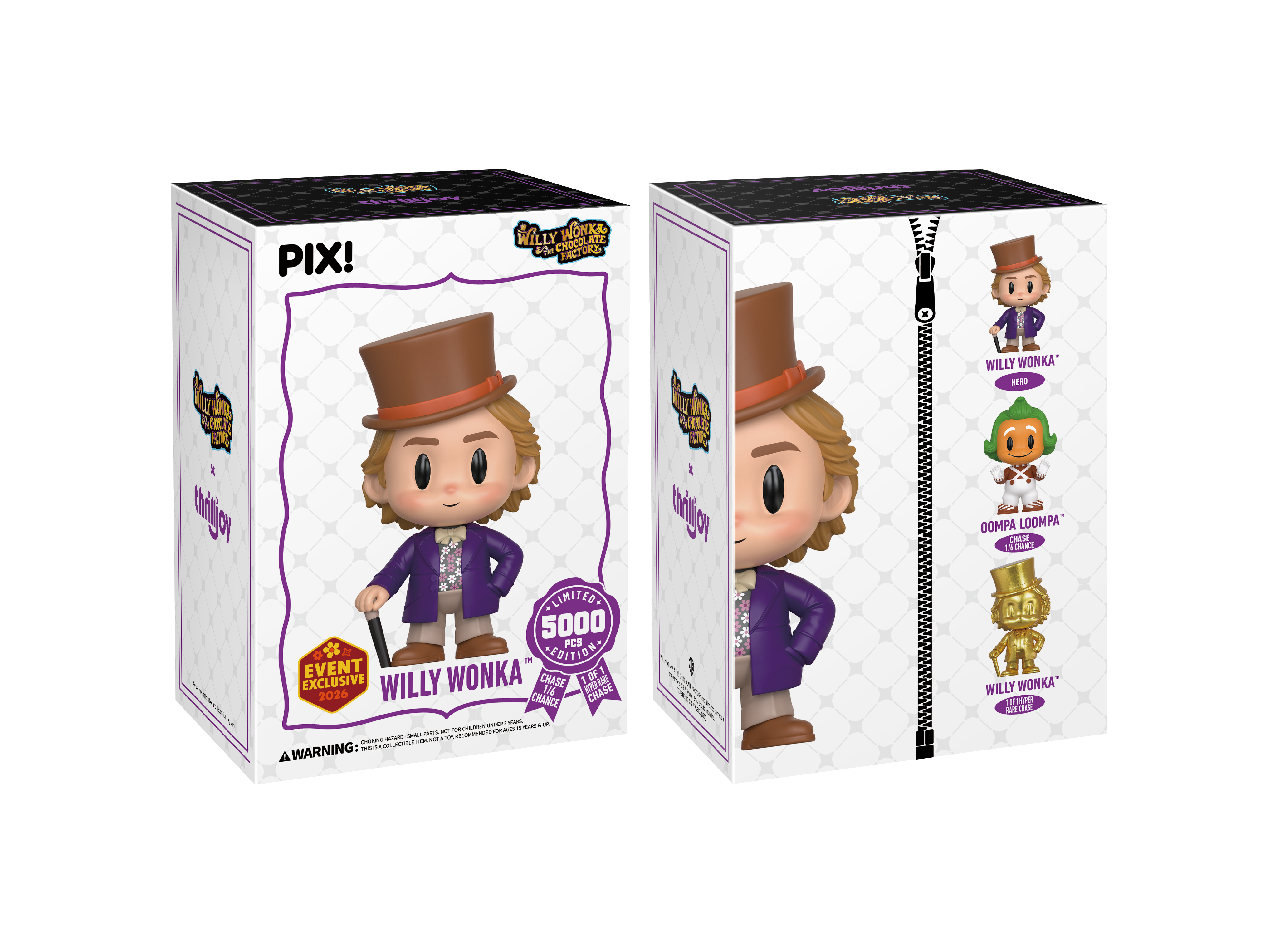 PIX! Willy Wonka: 2026 Spring Event – Thrilljoy