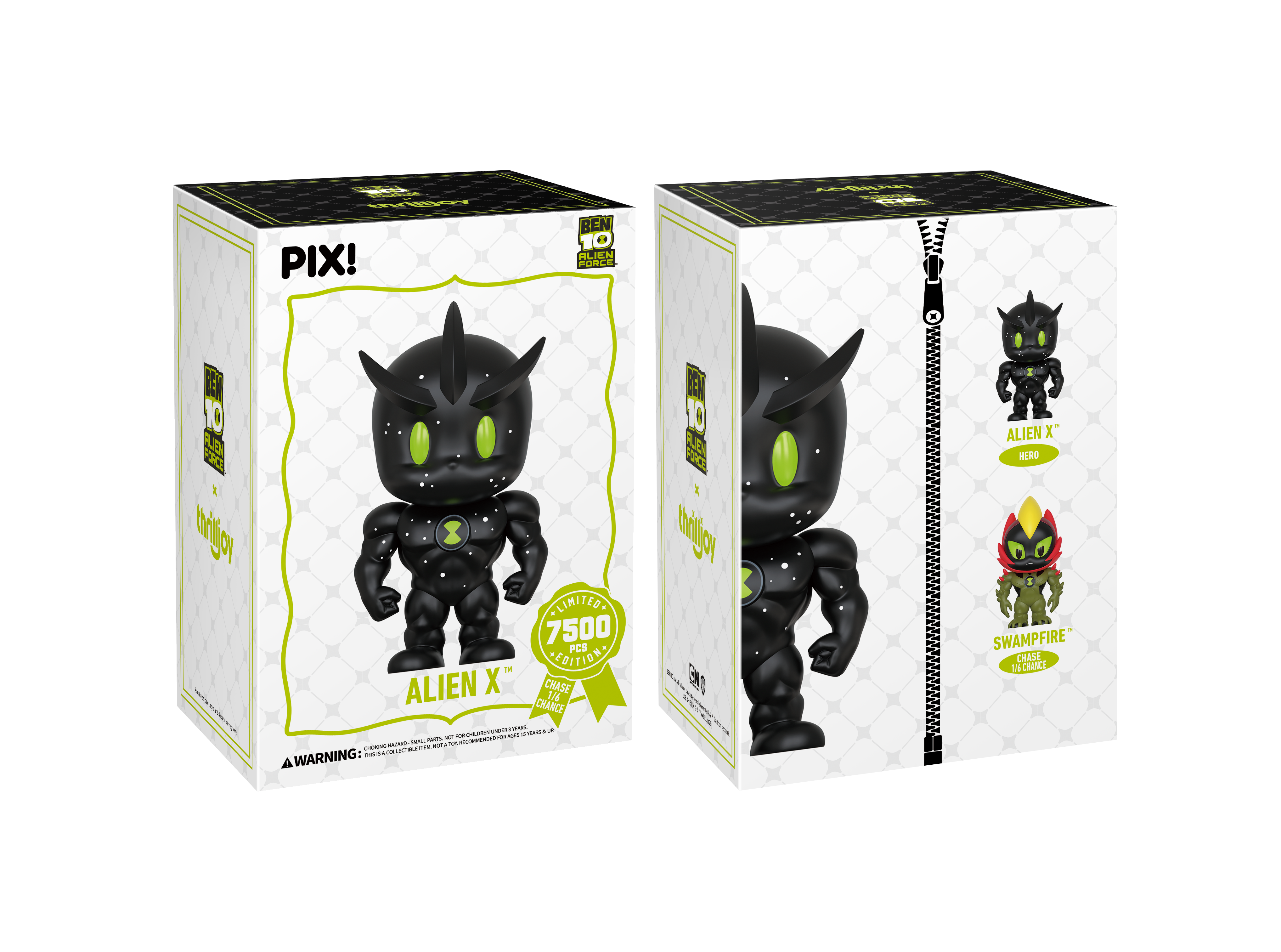 PIX! Alien X: Sparkly Jerk Face – Thrilljoy