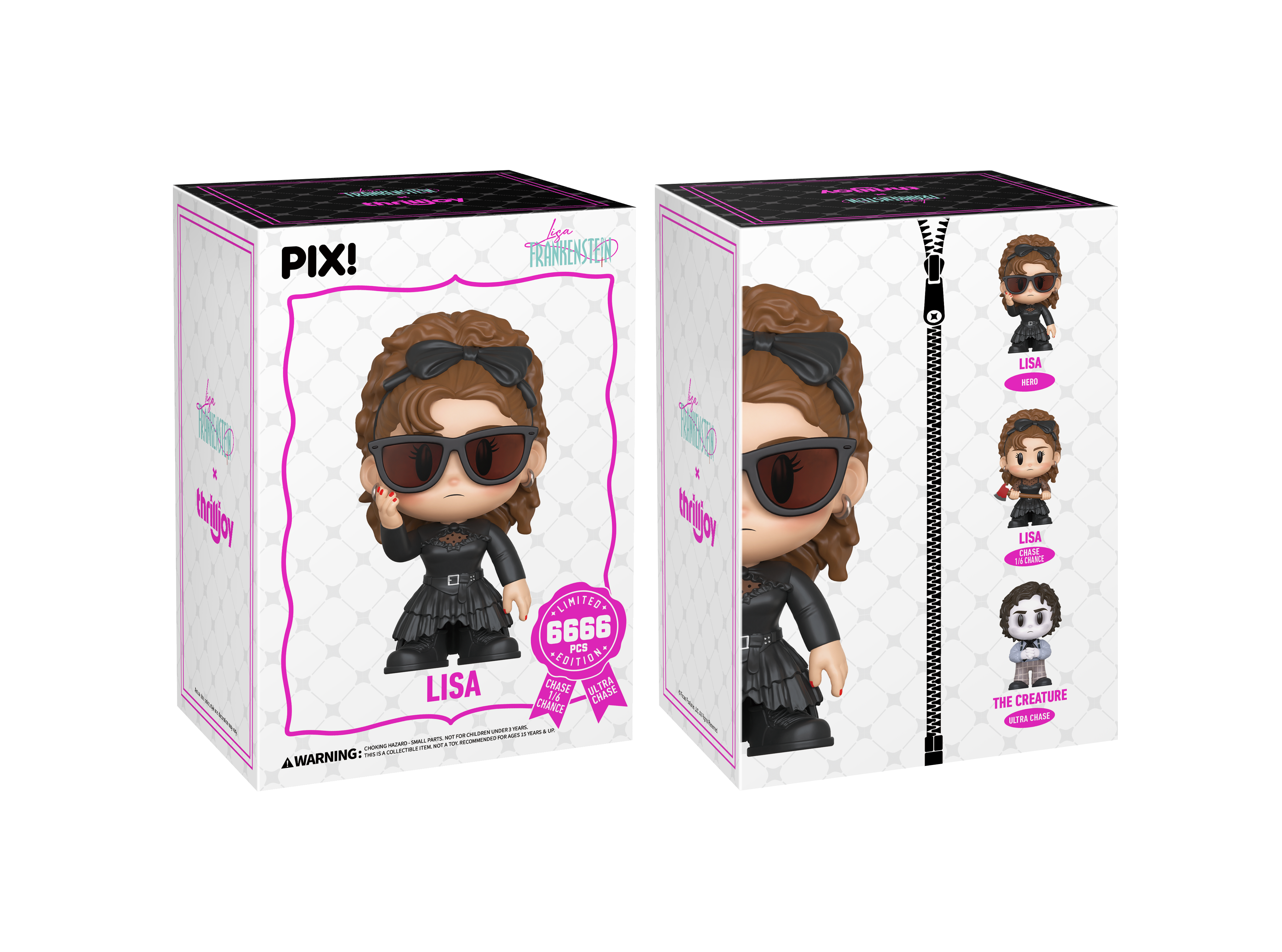 Funko thrilljoy トイテンプル限定　チェイス PIX! Lisa Frankenstein: Goth Queen – Thrilljoy