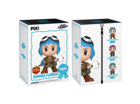 Scott Pilgrim vs. the World, Ramona Flowers Collectible, Front & Back of Box