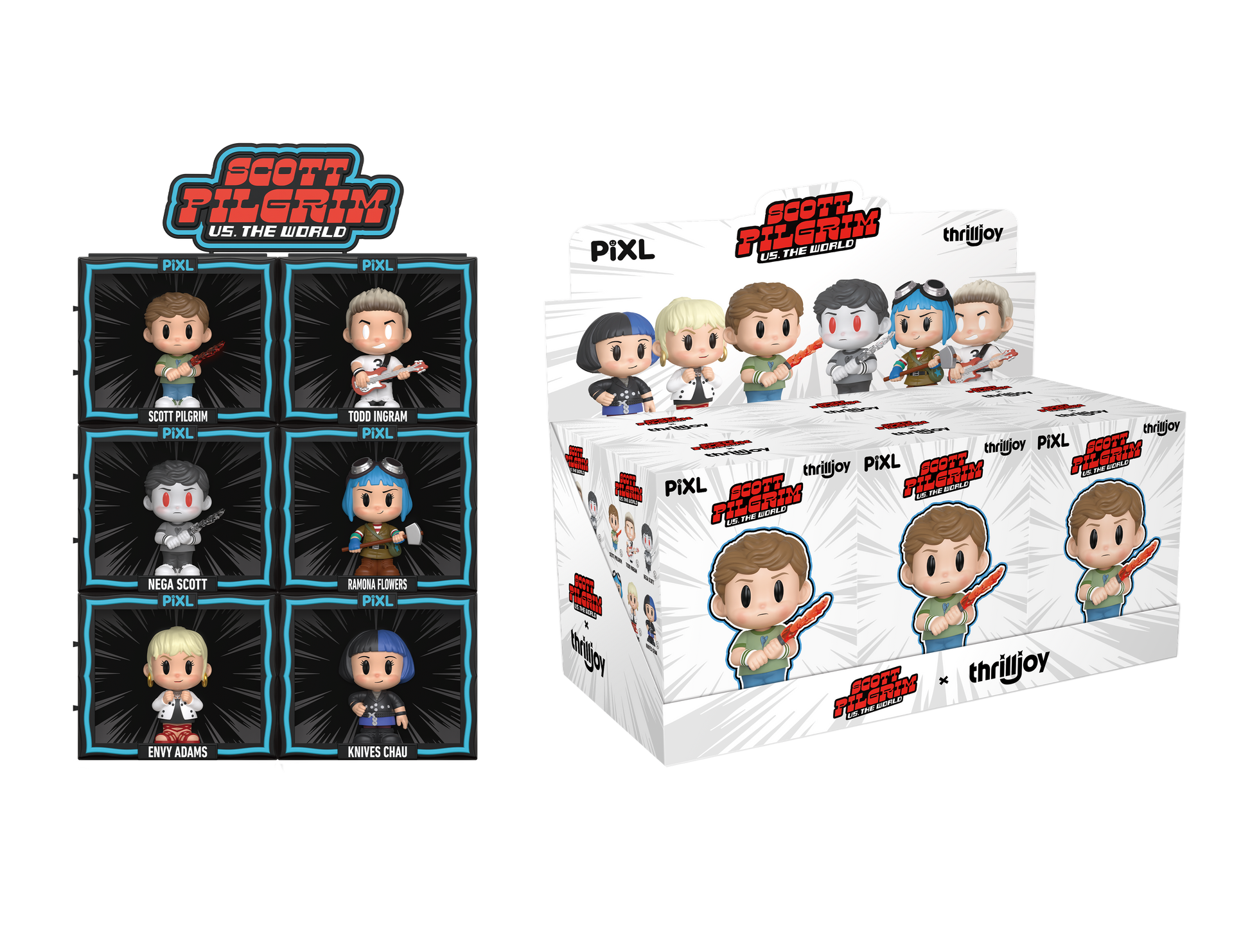 PIXL SCOTT PILGRIM Whole Set – Thrilljoy PIXL SCOTT PILGRIM Whole Set – Thrilljoy