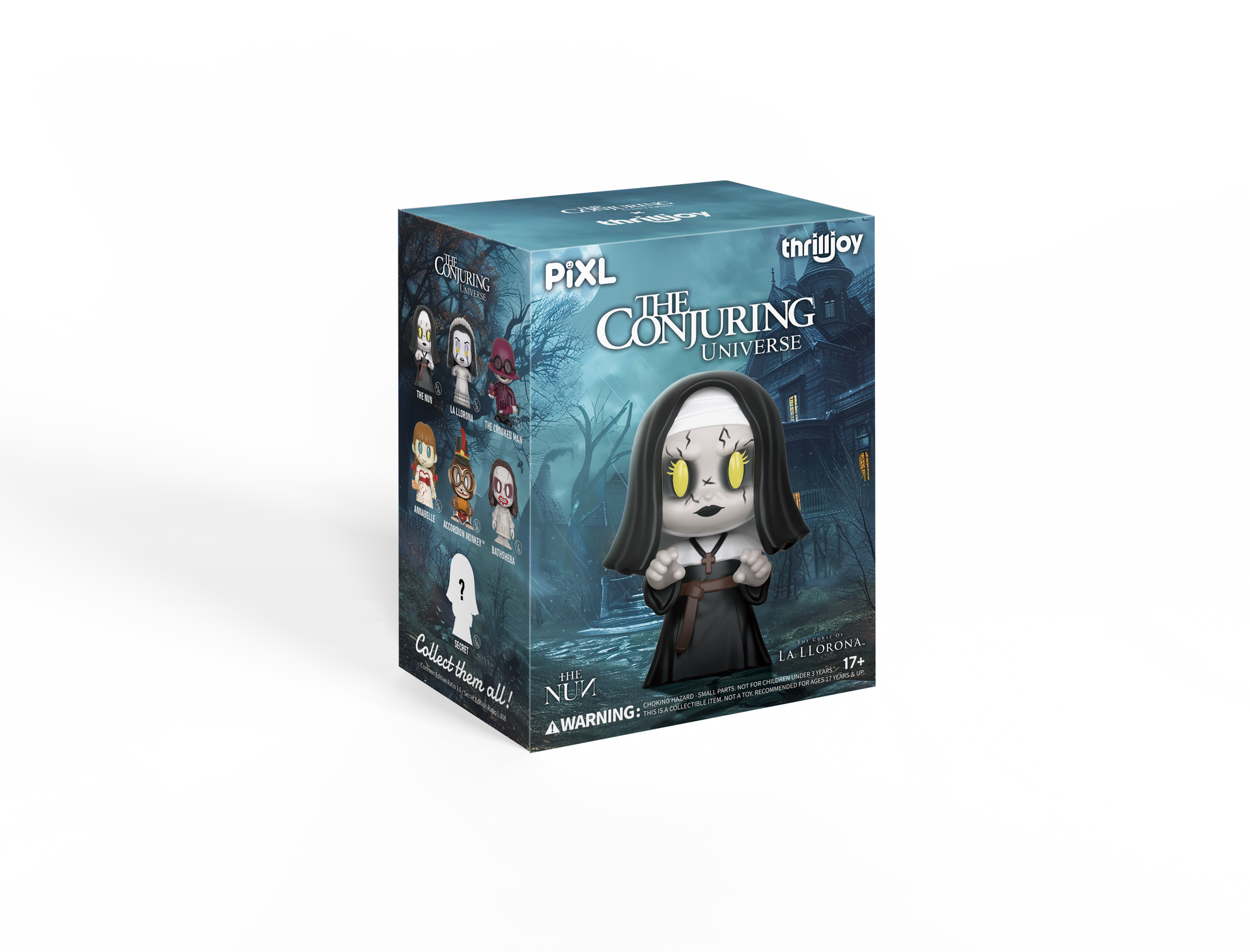 PIXL Conjuring Universe Individual Mystery Box – Thrilljoy PIXL Conjuring Universe Individual Mystery Box – Thrilljoy