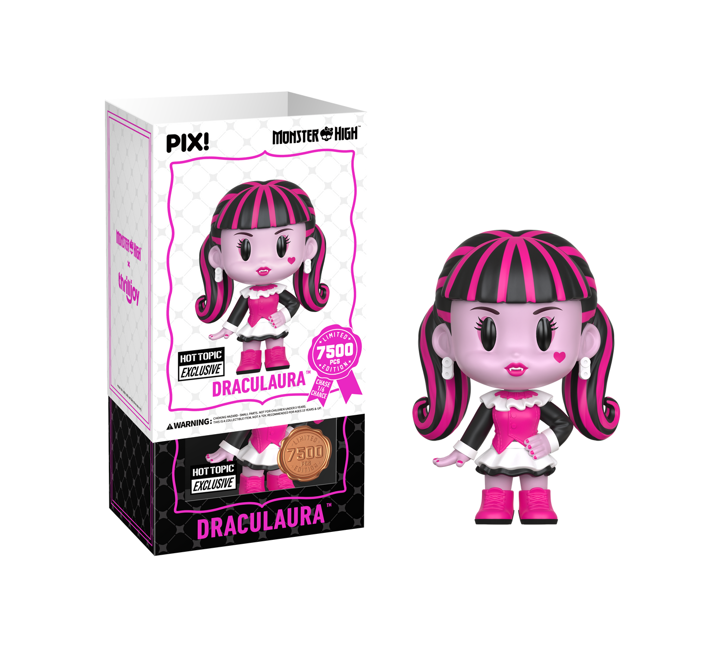 Monster High Draculaura Collectible, Front of Box 