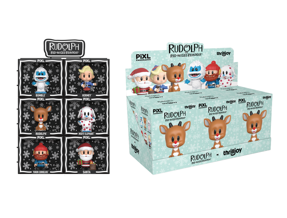 PIXL PANORAMIX Rudolph the Red Nosed Reindeer  Individual Mystery Box