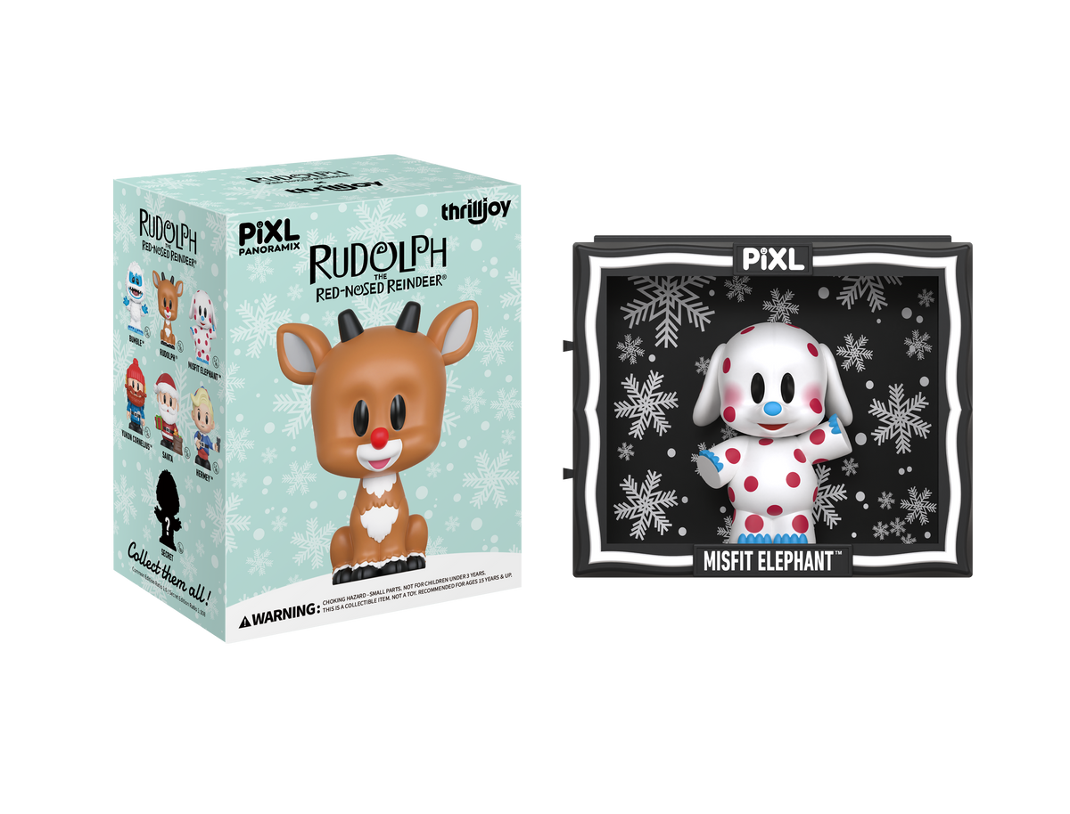 PIXL PANORAMIX Rudolph the Red Nosed Reindeer  Individual Mystery Box