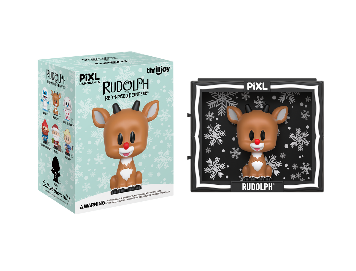 PIXL PANORAMIX Rudolph the Red Nosed Reindeer  Individual Mystery Box
