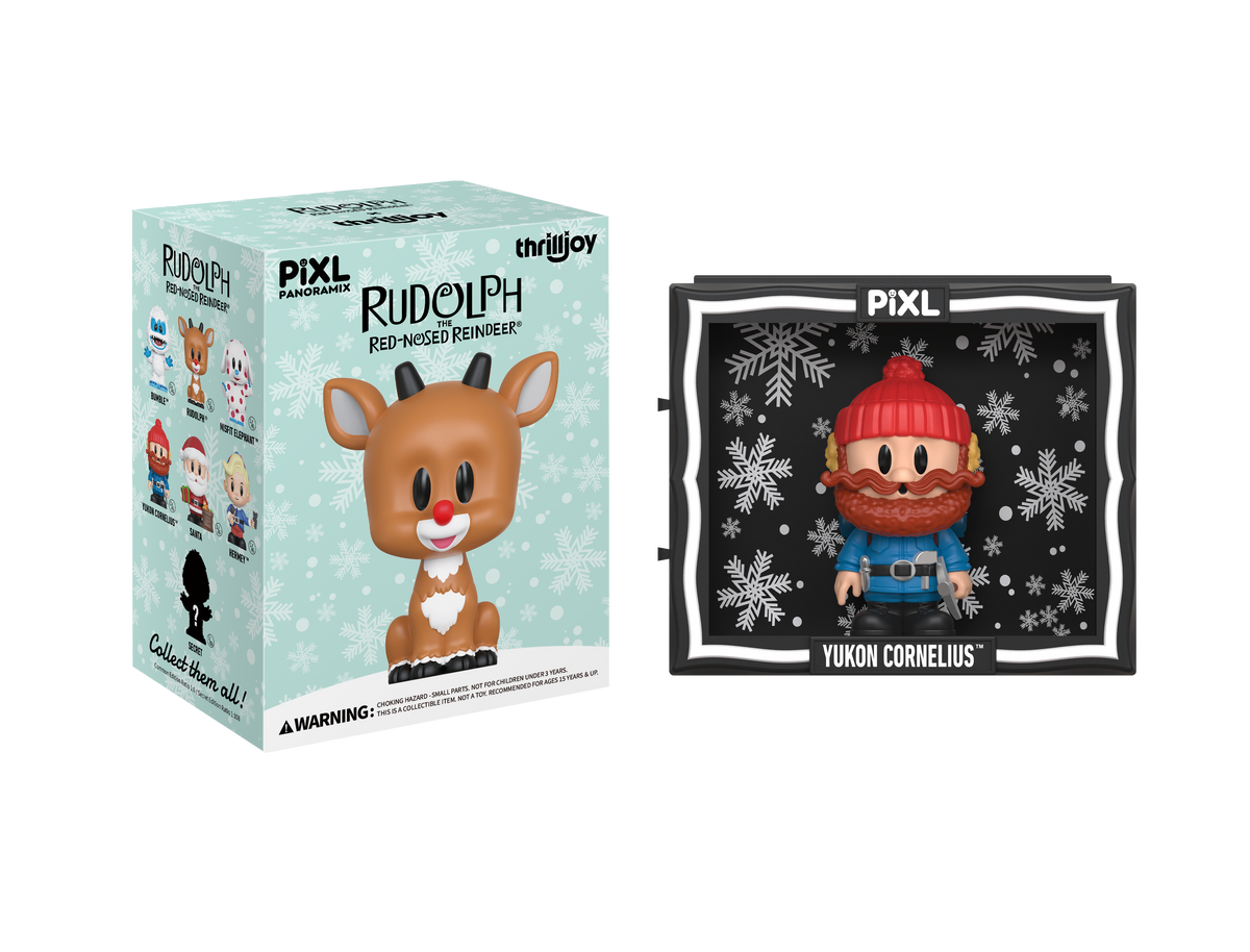 PIXL PANORAMIX Rudolph the Red Nosed Reindeer  Individual Mystery Box
