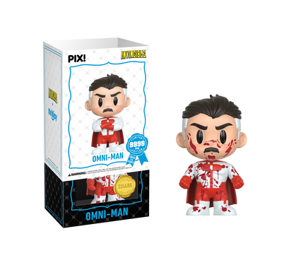 Invincible, Omni-Man Chase Collectible, Front of Box