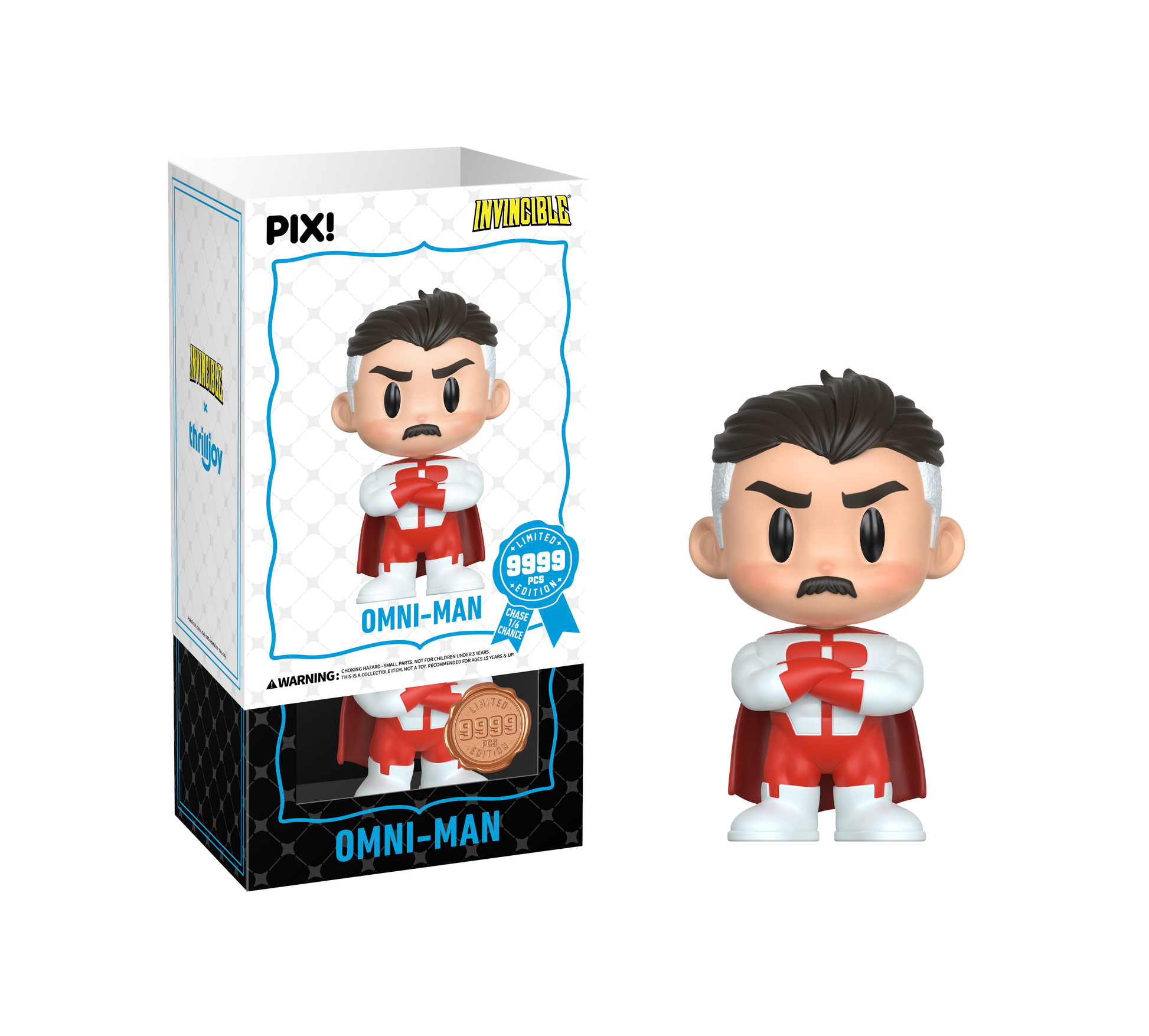 Invincible, Omni-Man Collectible, Front of Box