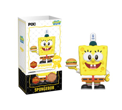 SpongeBob SquarePants, SpongeBob Collectible, Front of Box