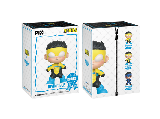 Invincible, Invincible collectible, Front & Back of Box 