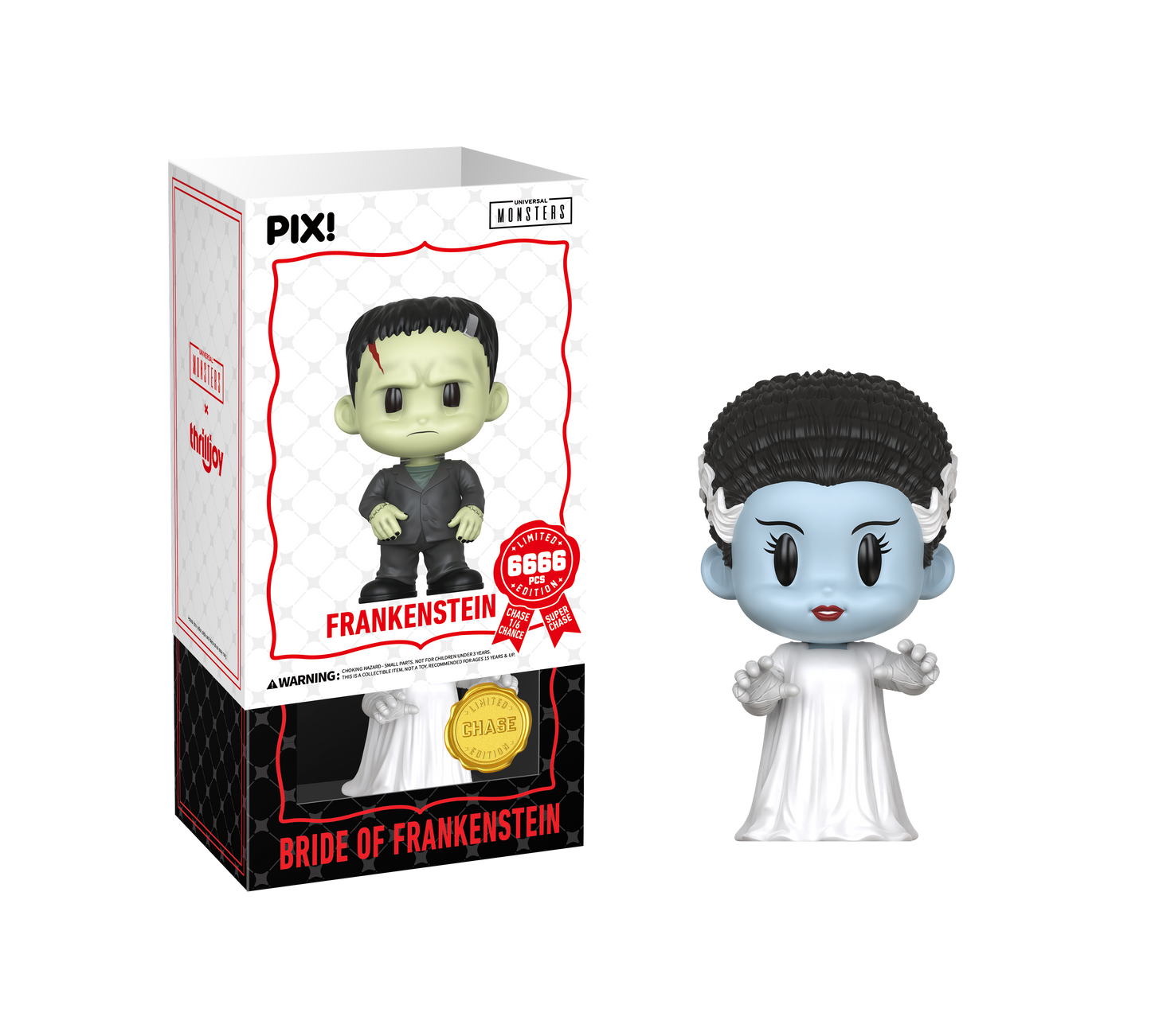 Frankenstein Chase Collectible, Front of Box 