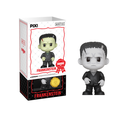 Frankenstein Super Chase Collectible, Front of Box 