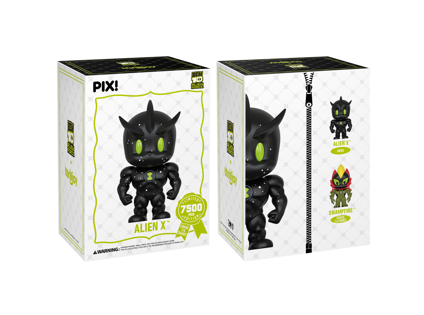 PIX! Alien X: Sparkly Jerk Face