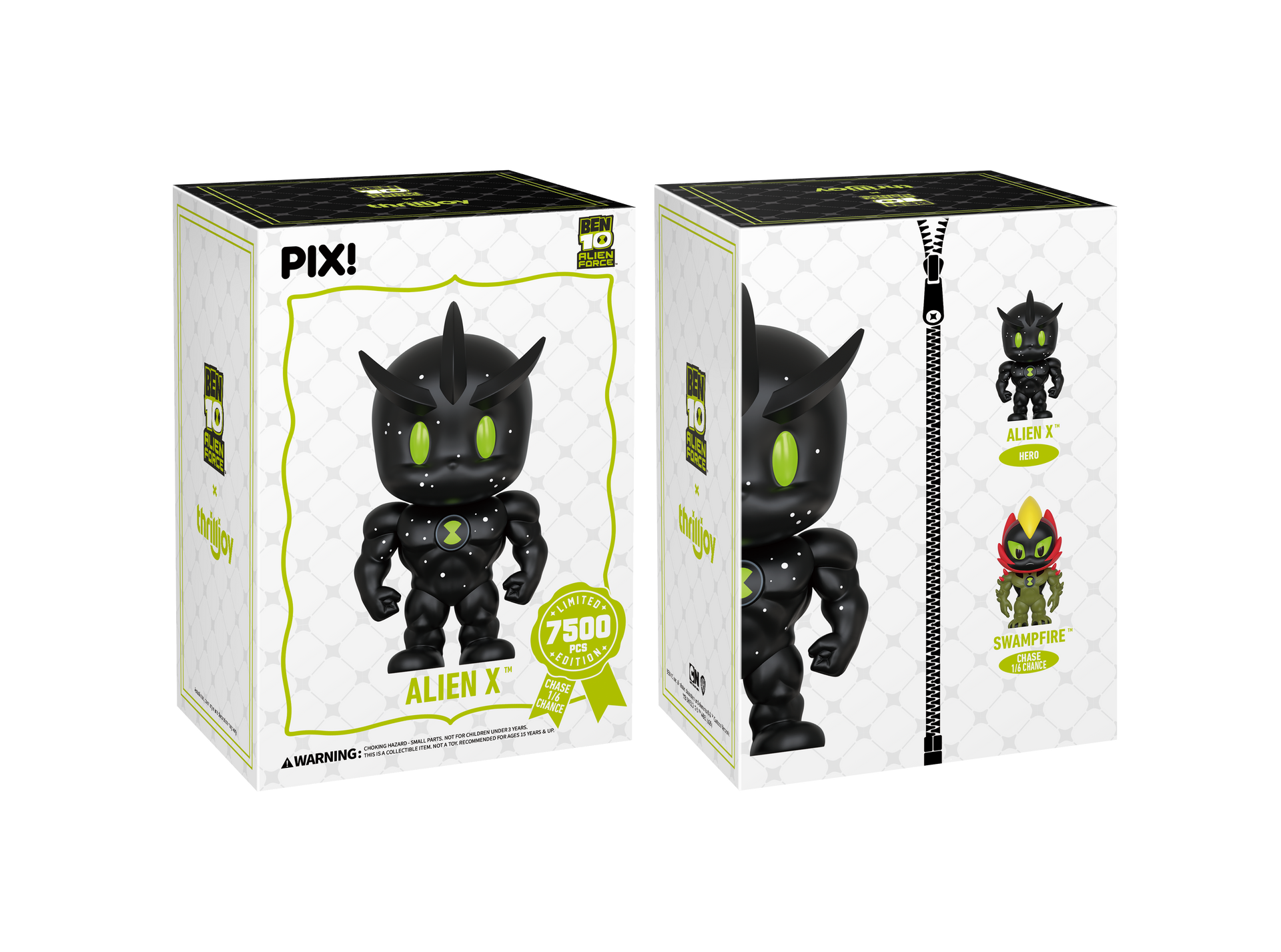 PIX! Alien X: Sparkly Jerk Face – Thrilljoy