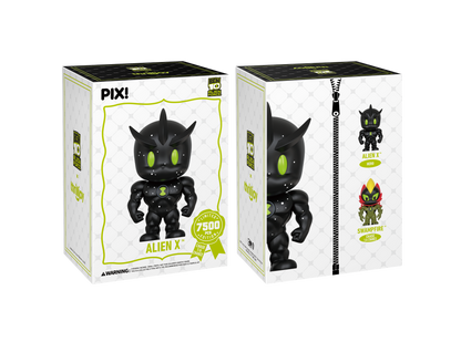 PIX! Alien X: Sparkly Jerk Face