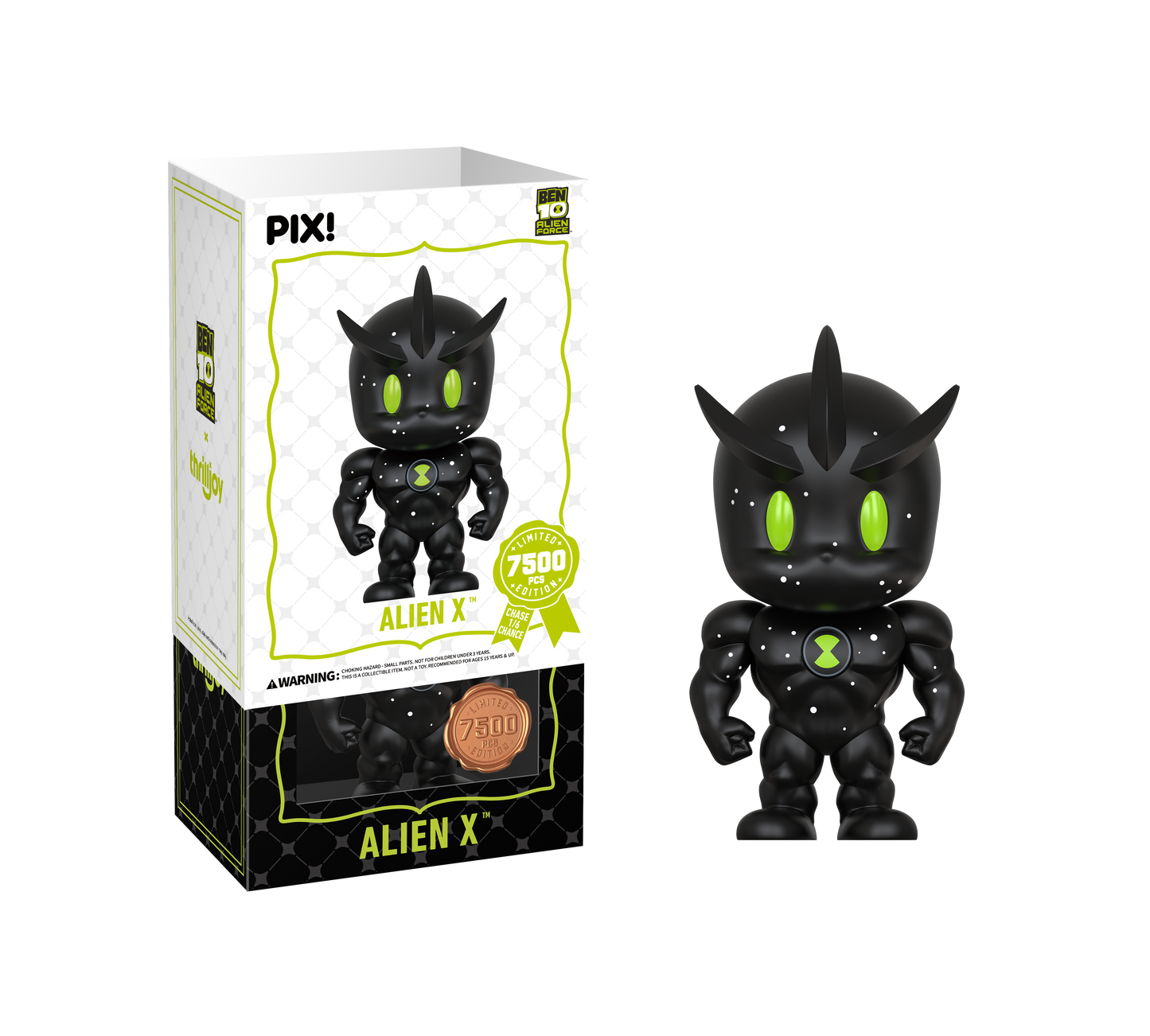 PIX! Alien X: Sparkly Jerk Face