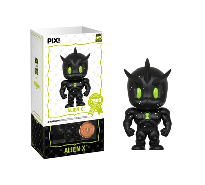 PIX! Alien X: Sparkly Jerk Face