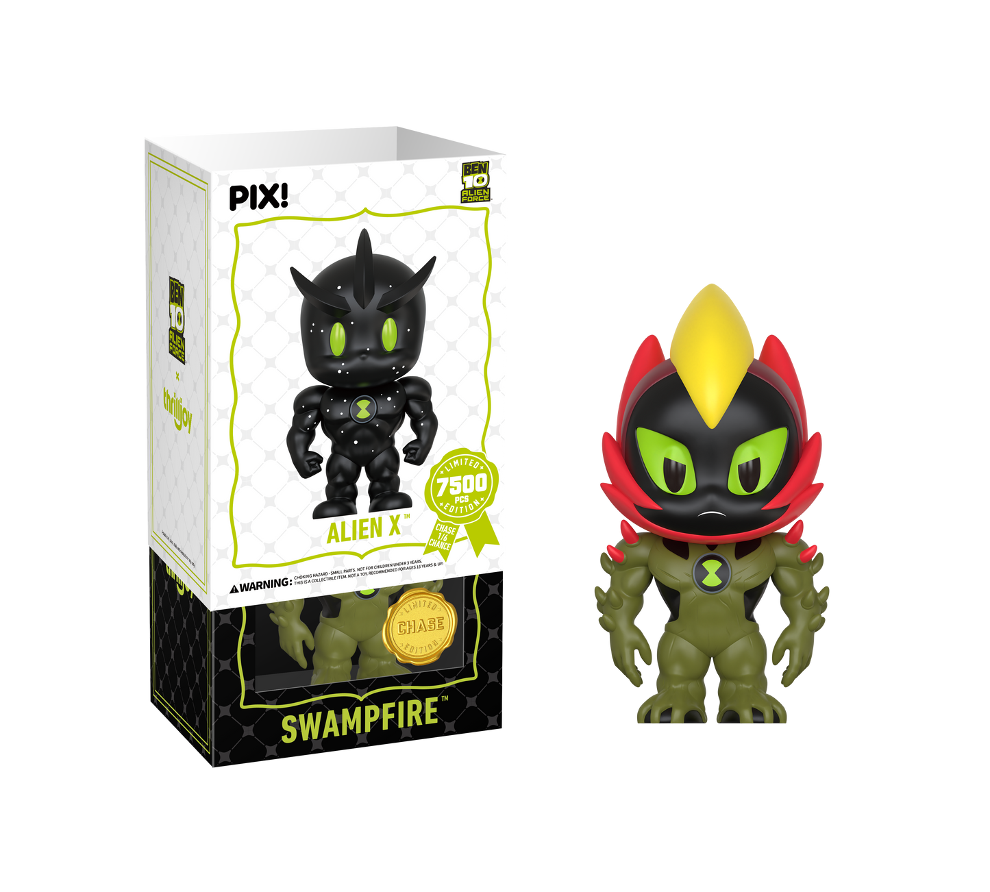 PIX! Alien X: Sparkly Jerk Face