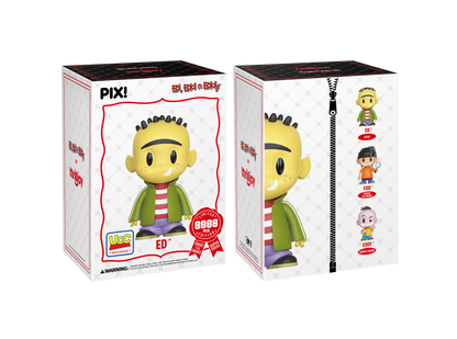 Ed, Ed n Eddy Collectible, Front & Back of Box 
