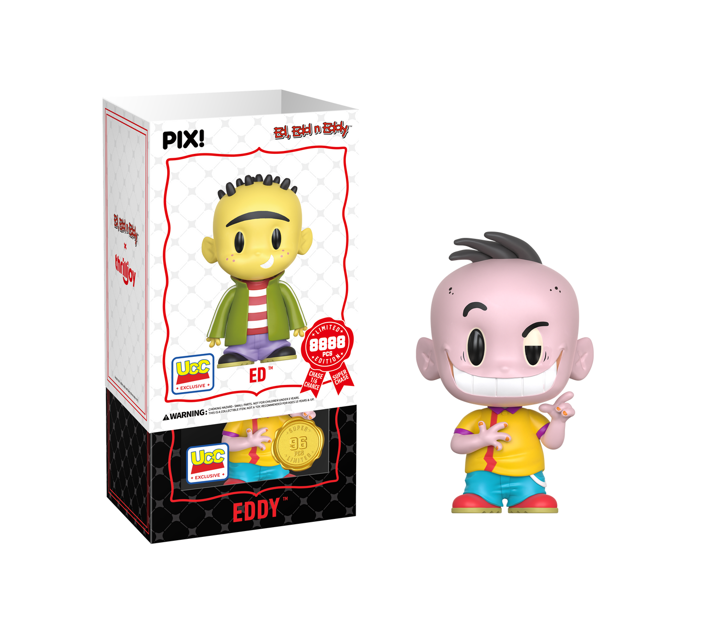 Ed, Ed n Eddy Super Chase Collectible, Front of Box 