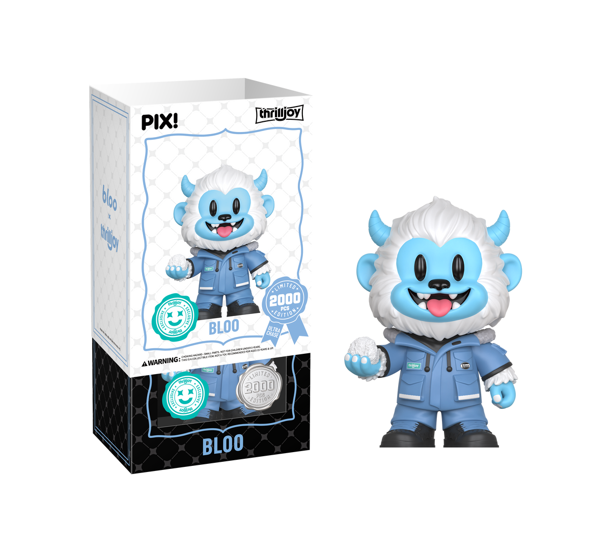 Thrilljoy, Bloo, Hero Figure 