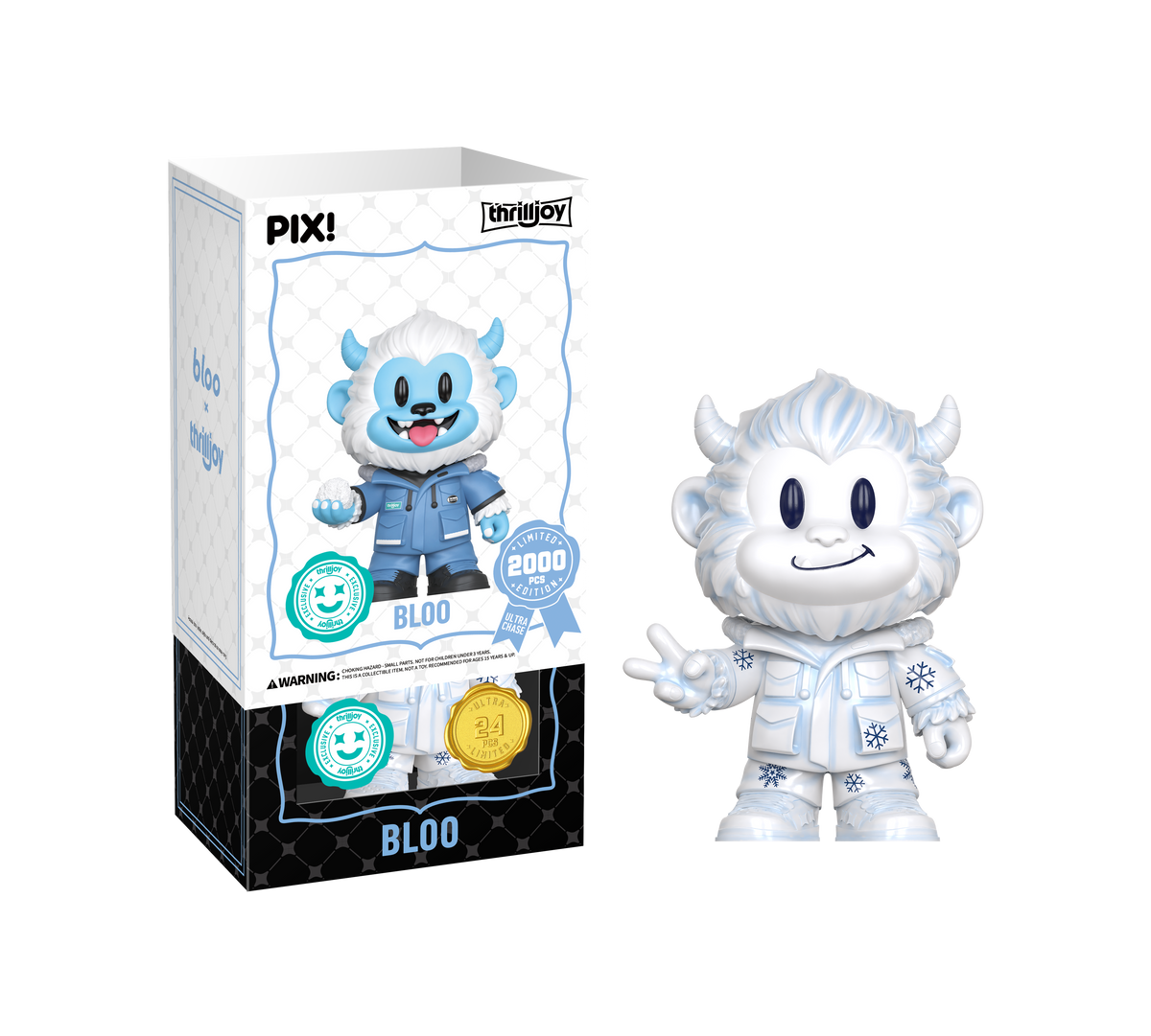 Thrilljoy, Bloo, Ultra Chase Figure 
