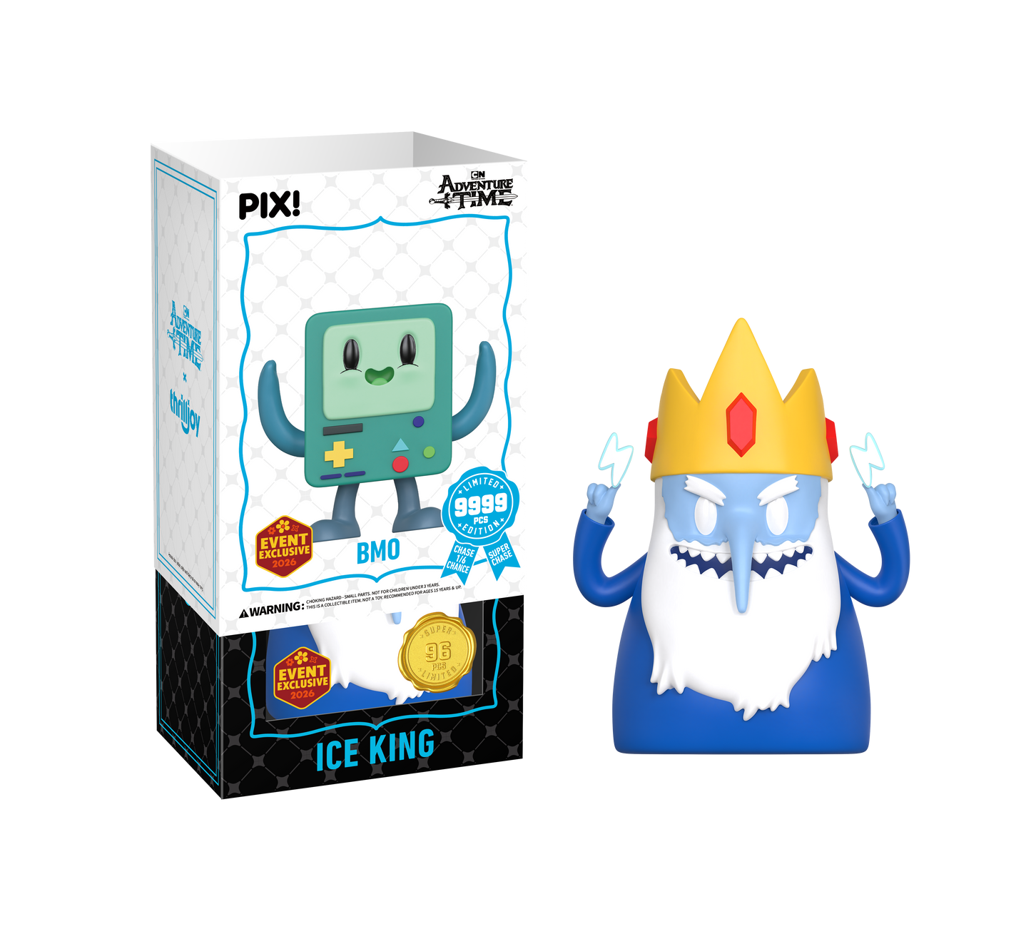 Adventure Time, BMO Super-Rare Chase Collectible, Front of Box