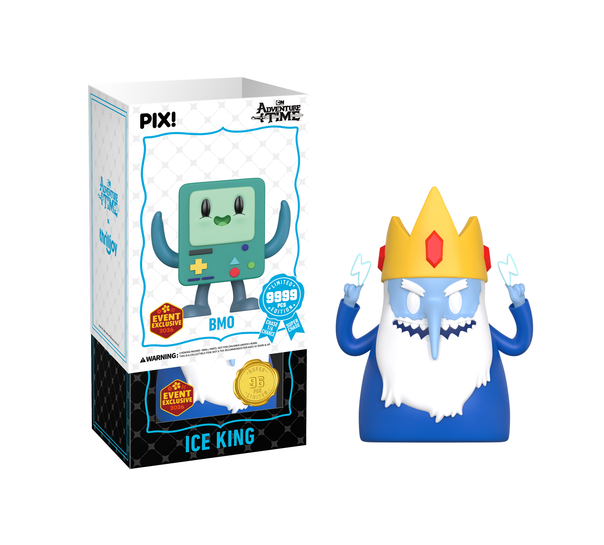 Adventure Time, BMO Super-Rare Chase Collectible, Front of Box