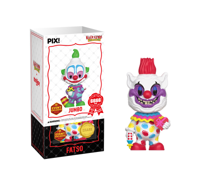 Killer Klowns From Outer Space, Jumbo Chase Collectible, Front of Box