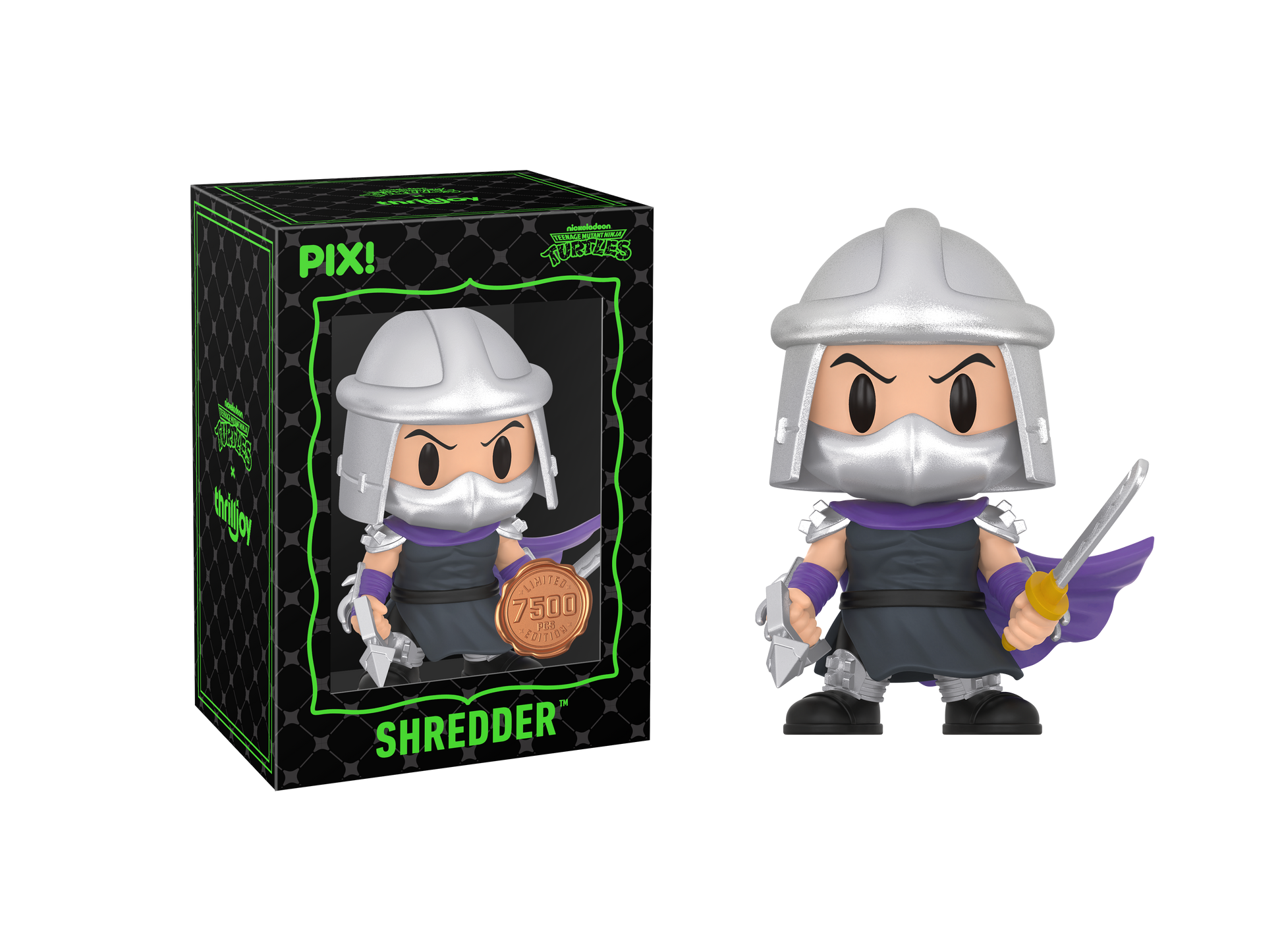 TMNT, Shredder Collectible, Out of Box 
