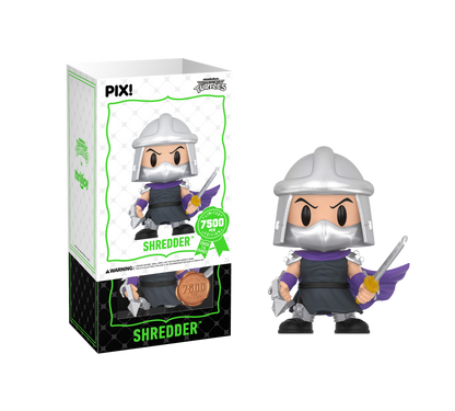 TMNT, Shredder Collectible, Front of Box 