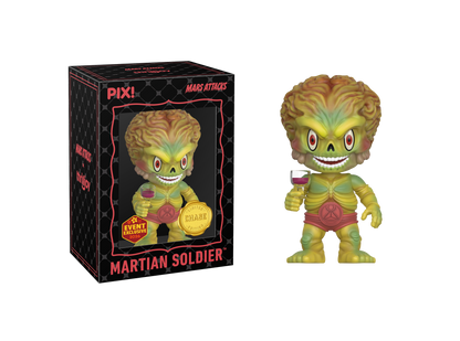 MARS ATTACKS!, Martian Soldier Chase Collectible, Out of Box