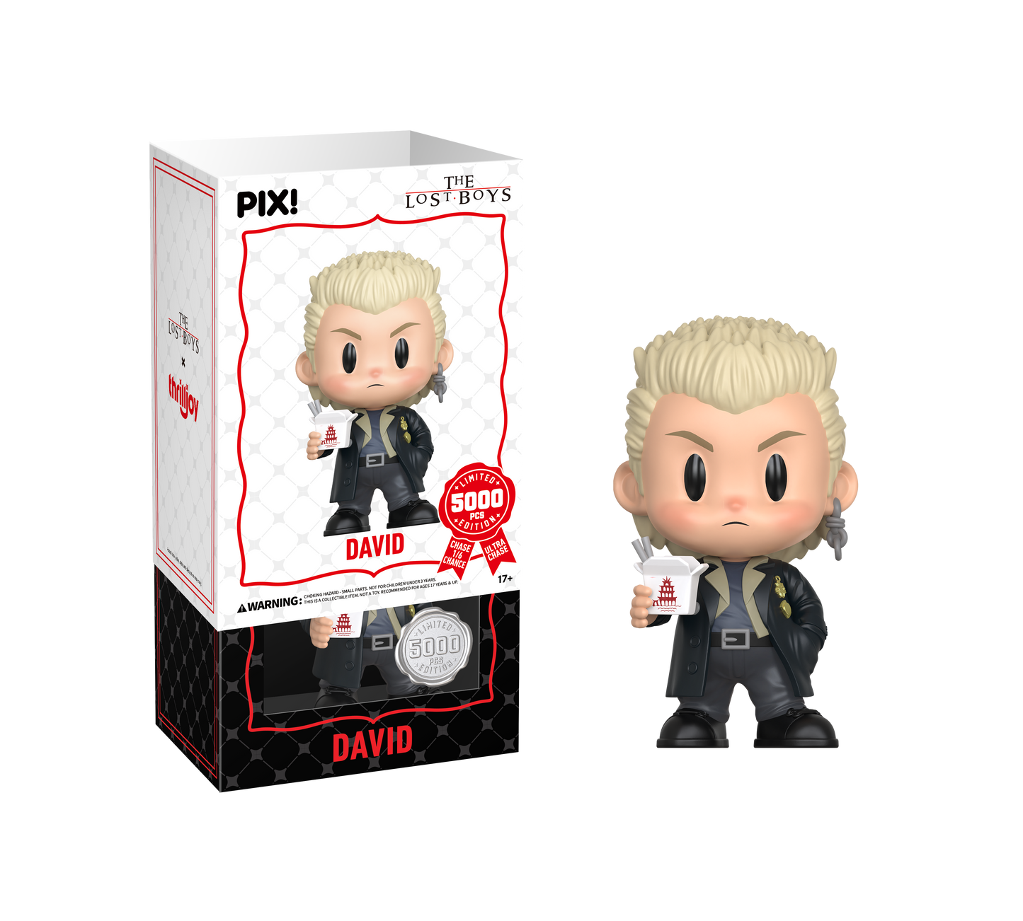 The Lost Boys David Collectible, Front of Box 