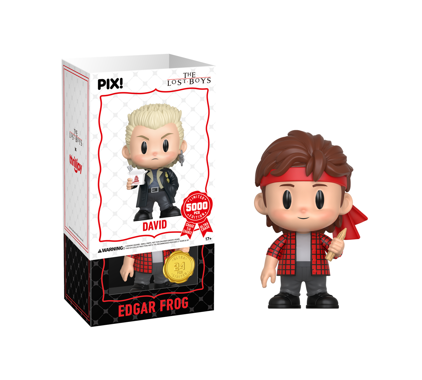 The Lost Boys David Ultra Chase Collectible, Front of Box 