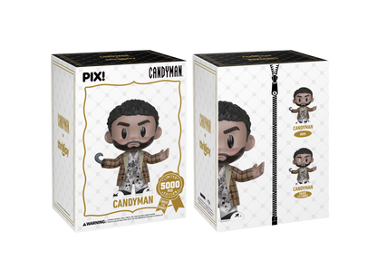 Candyman Collectible, Front & Back of Box 