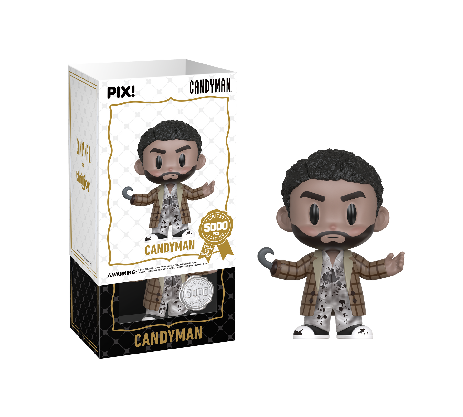 Candyman Collectible, Front of Box 