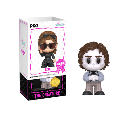 Lisa Frankenstein, The Creature Ultra-Rare Chase Collectible, Front of Box 