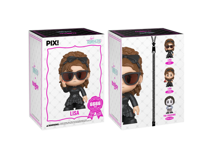 Lisa Frankenstein, Lisa Frankenstein Collectible, Front & Back of Box