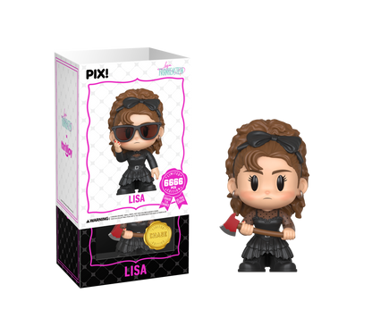Lisa Frankenstein, Lisa Frankenstein Chase Collectible, Front of Box 
