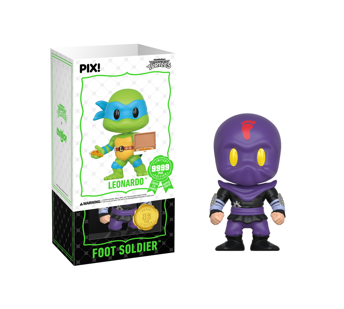 Teenage Mutant Ninja Turtle, Foot Soldier, Super chase figure 