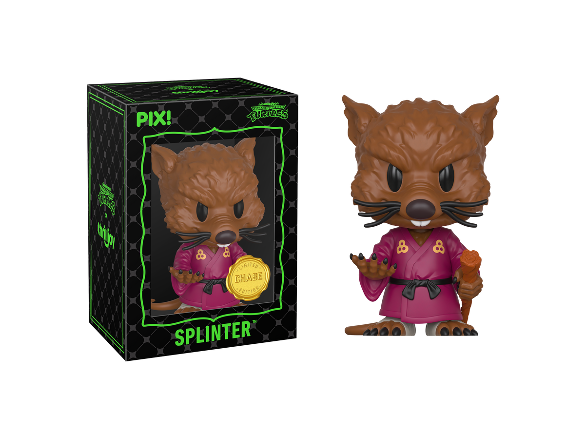 Teenage Mutant Ninja Turtle, Splinter, chase figure 