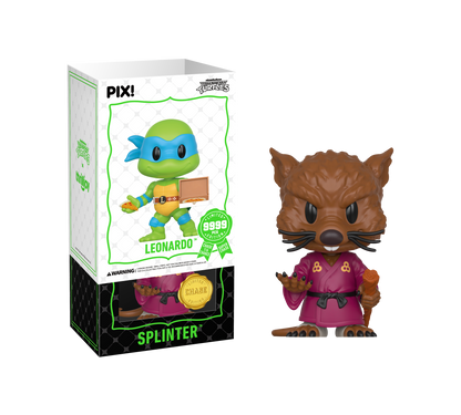 Teenage Mutant Ninja Turtle, Splinter, chase figure 