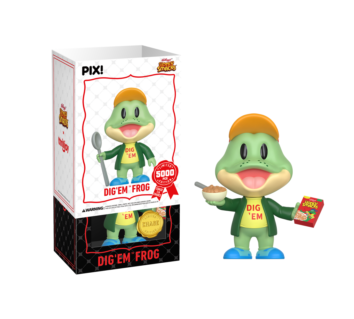 PIX! Kellogg's Dig Em' Frog – Thrilljoy PIX! Kellogg's Dig Em' Frog – Thrilljoy