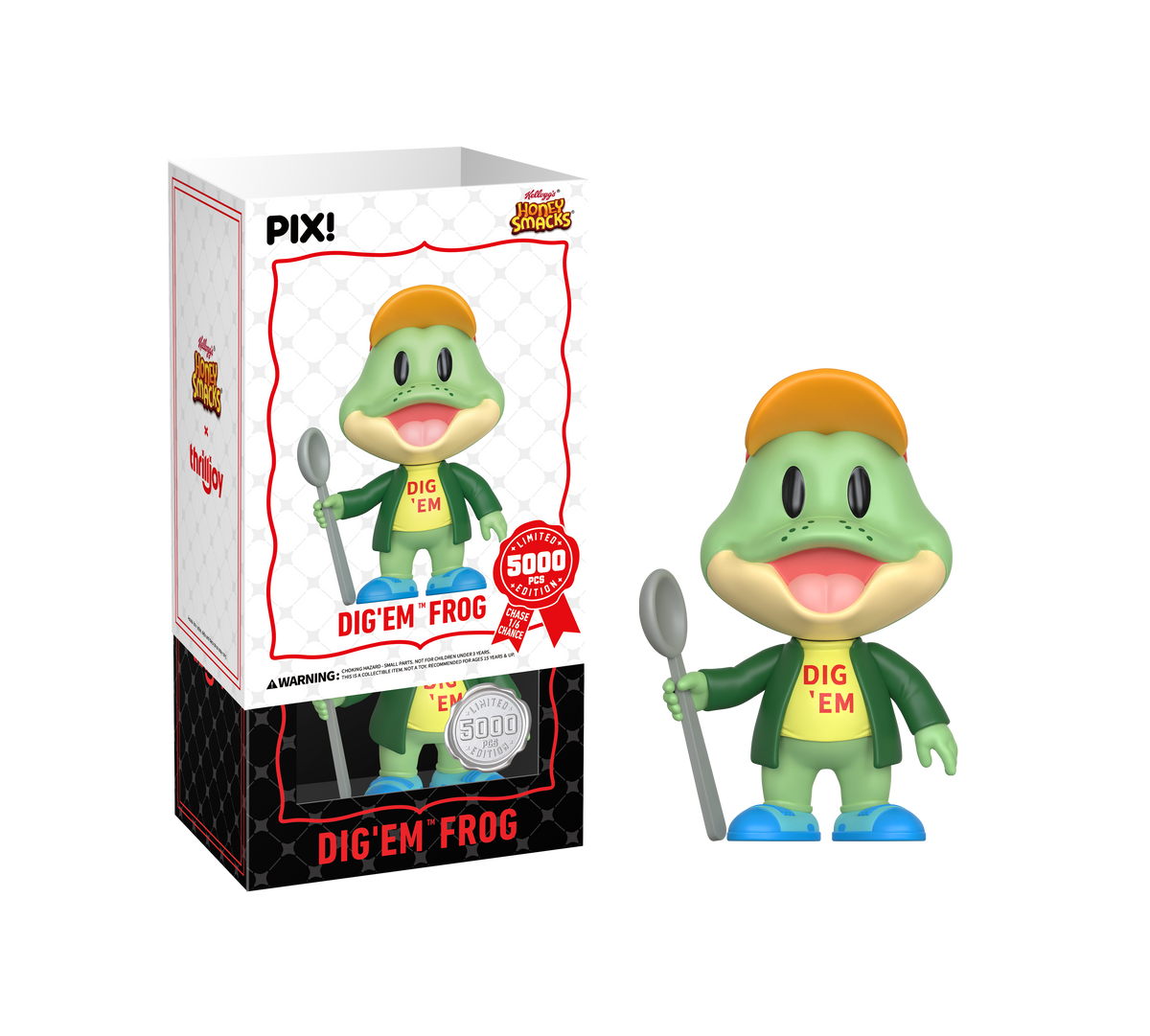 PIX! Kellogg's Dig Em' Frog – Thrilljoy PIX! Kellogg's Dig Em' Frog – Thrilljoy