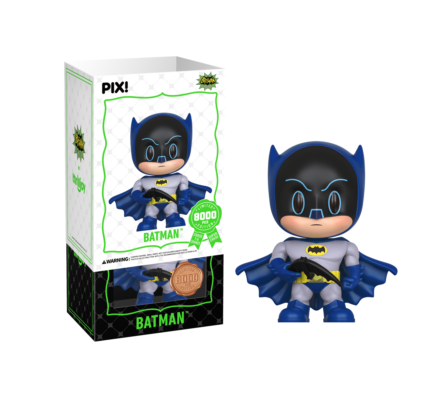 Batman Collectible, Front of Box 