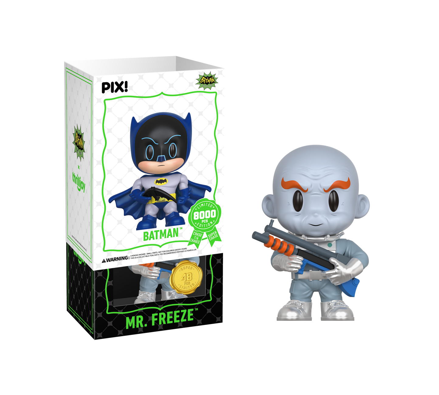 Batman Super Chase Collectible, Front of Box 