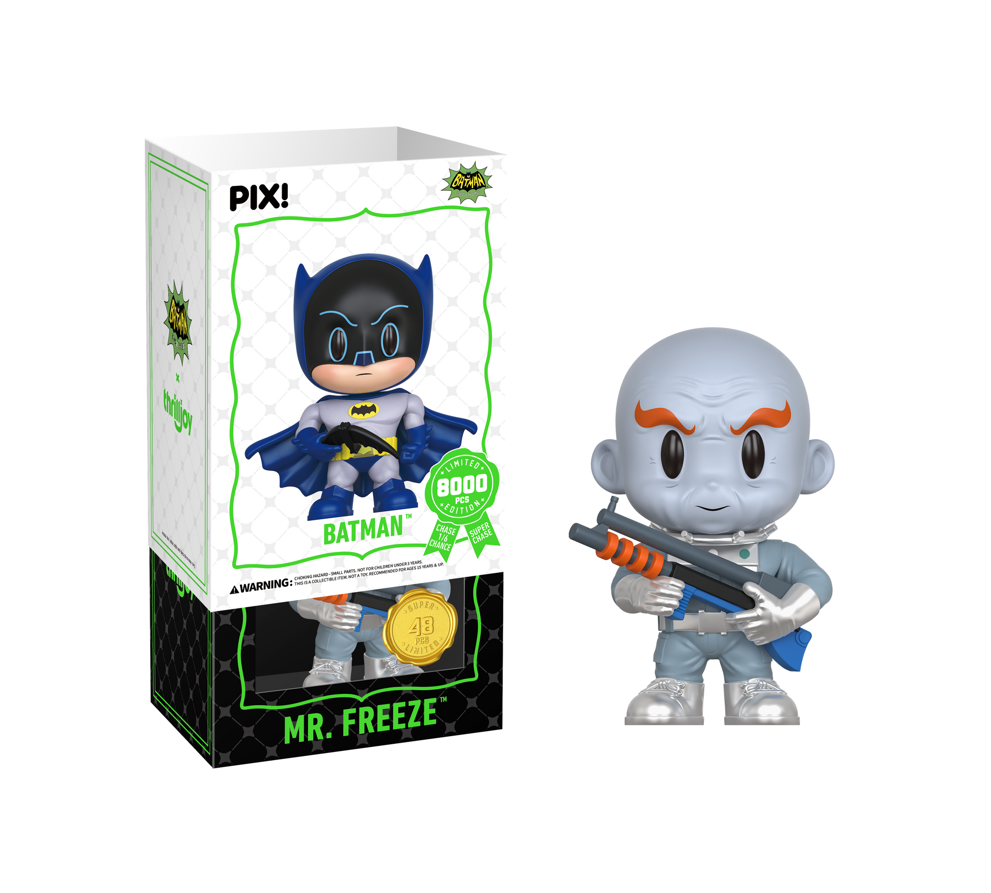 Batman Super Chase Collectible, Front of Box 