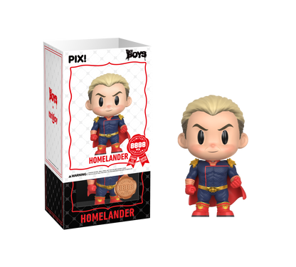 The Boys, Homelander Collectible, Front of Box
