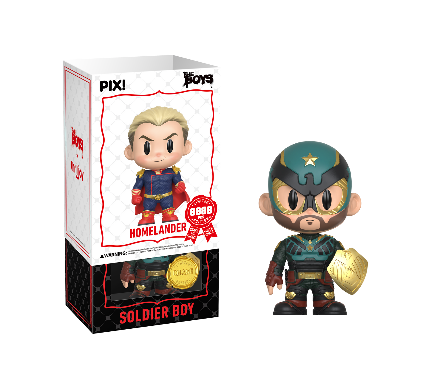 The Boys, Soldier Boy Chase Collectible, Front of Box